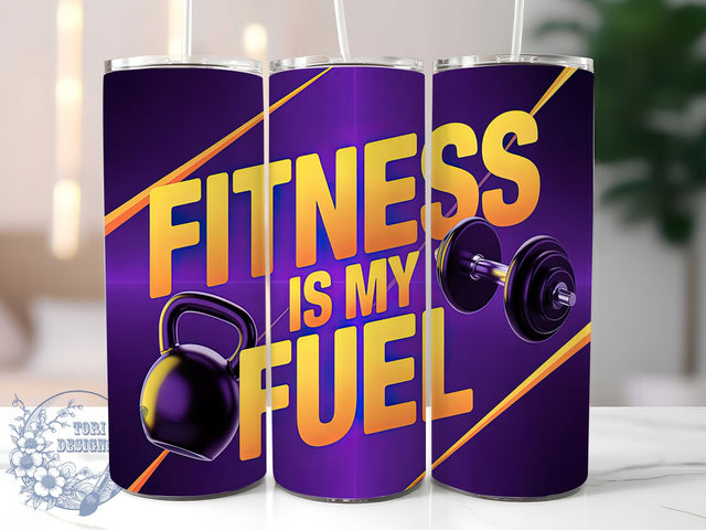 Strong & Motivated Gym Tumbler, Workout Motivation Quote, Funny Fitness Tumbler, Gym Rat Sublimation, 20oz Gym Water Bottle, Fitness Lover Gift, Gym Humor Tumbler Design Sublimation ToriDesigns 