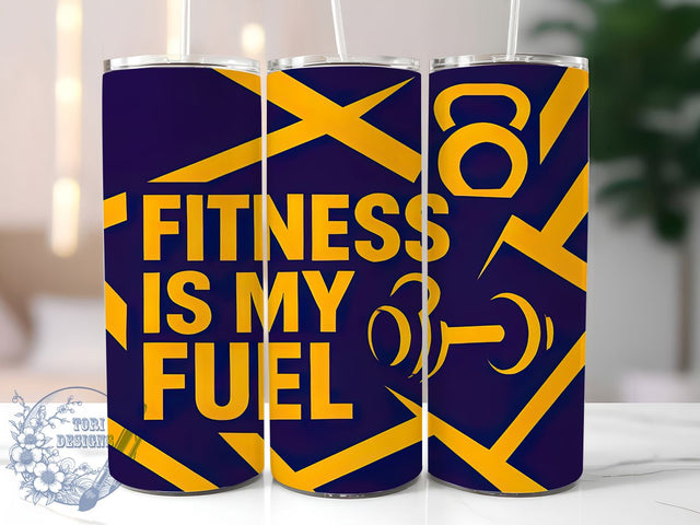 Strong & Motivated Gym Tumbler, Workout Motivation Quote, Funny Fitness Tumbler, Gym Rat Sublimation, 20oz Gym Water Bottle, Fitness Lover Gift, Gym Humor Tumbler Design Sublimation ToriDesigns 