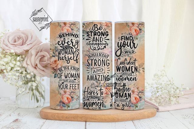 Strong woman quotes 20 oz skinny tumbler png sublimation design download, western tumbler wrap png, 20 oz tumbler designs, png download Sublimation sassyprint 