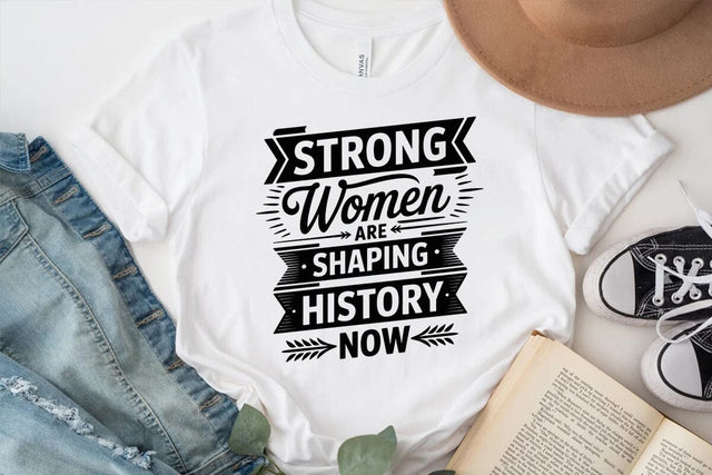 Strong women are shaping history SVG Angelina750 