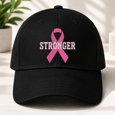 Stronger Breast Cancer Awareness Ribbon Machine Embroidery Design – Pink Ribbon Survivor Embroidery File Embroidery/Applique DESIGNS PatternFeed8 