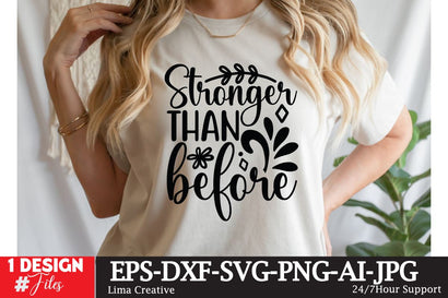 Stronger Than Before SVG Cut File SVG Insomnia Std 