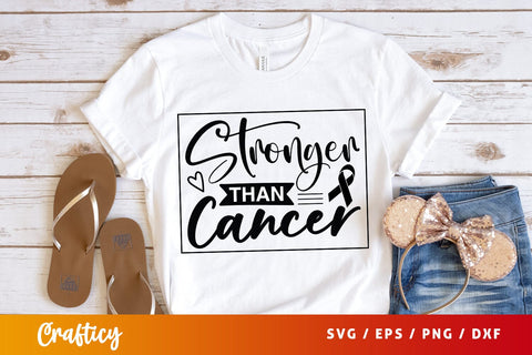 Stronger than cancer SVG Design SVG Designangry 