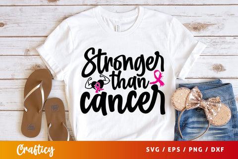 Stronger Than Cancer SVG Design SVG Designangry 