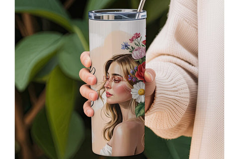 Stronger Than The Storm 20oz Tumbler Sublimation DesignSVG 