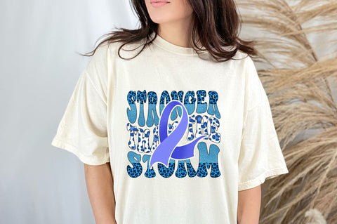 Stronger than the storm png design Sublimation Regulrcrative 