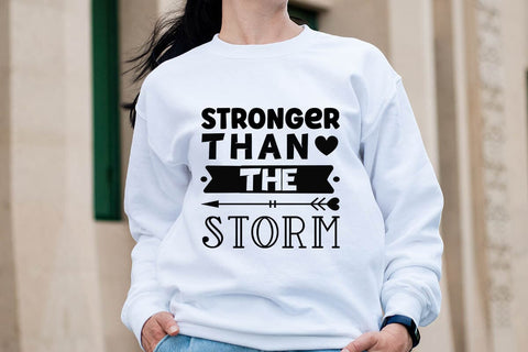 Stronger than the storm SVG Angelina750 