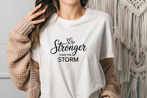 Stronger Than The Storm SVG Angelina750 