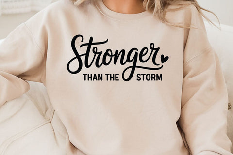Stronger Than The Storm SVG Angelina750 