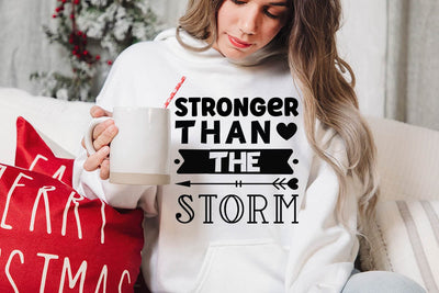 Stronger than the storm SVG Angelina750 