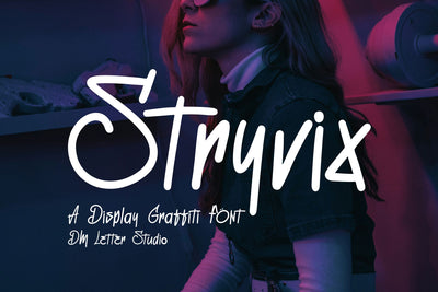 Stryvix Font Dm Letter Studio 