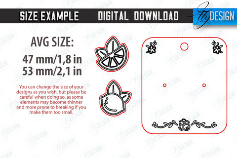 Stud Earrings Berries Laser Cut Bundle | Berry Shape | Jewelry | Accessories | CNC Files SVG Fly Design 