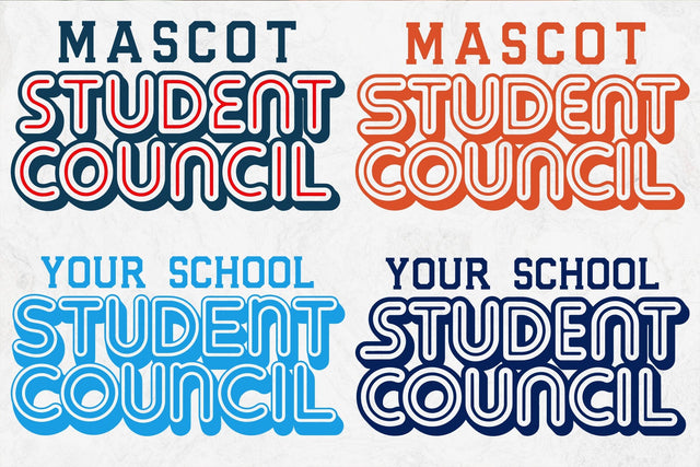 Student Council Mascot Svg, School svg SVG DesignDestine 