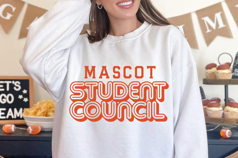 Student Council Mascot Svg, School svg SVG DesignDestine 