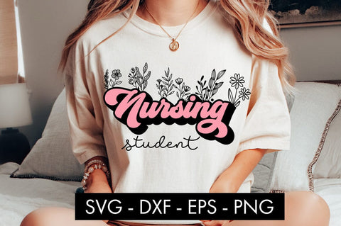 Student Nurse SVG Bundle Sublimation Cut file SVG Freeling Design House 