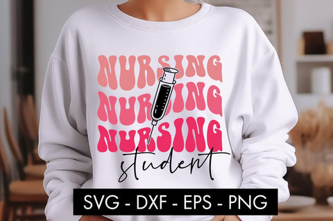 Student Nurse SVG Bundle Sublimation Cut file SVG Freeling Design House 
