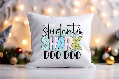 Student shark doo doo PNG Design Sublimation Designangry 