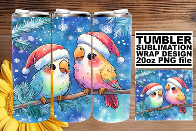Stunning 20oz wrap, designed for vibrant sublimation! , Xmas Sublimation afrosvg 