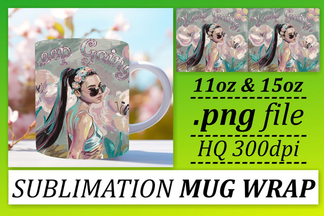 Stunning designs for 11oz and 15oz mugs, impress everyone! , Woman Sublimation afrosvg 