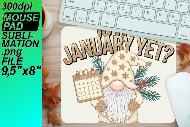 Stunning designs for mouse desks, perfect for personalization! , Gnomes Sublimation HoodArtCraft 