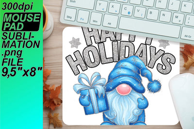 Stunning designs for mouse pads, perfect for every desk! , Gnomes Sublimation HoodArtCraft 