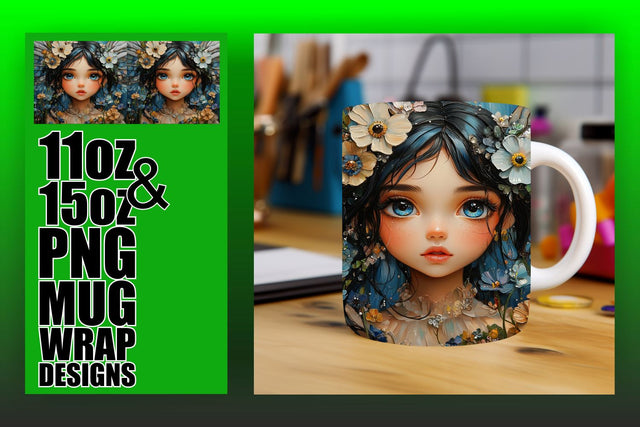 Stunning designs for mugs, great for all crafting enthusiasts! , Fairy Sublimation HoodArtCraft 