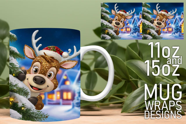 Stunning mug templates, make your designs stand out! , Christmas Sublimation HoodArtCraft 