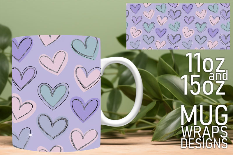 stunning mug wraps for sublimation! , Craft with confidence, Heart Sublimation HoodArtCraft 