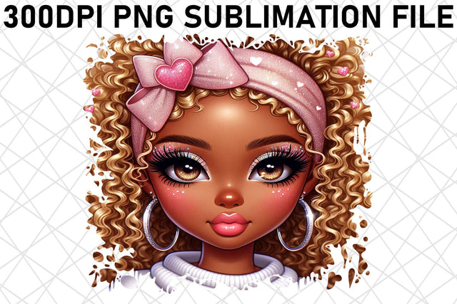 Stunning PNG artwork, ideal for professional projects! , Love Girl Sublimation afrosvg 