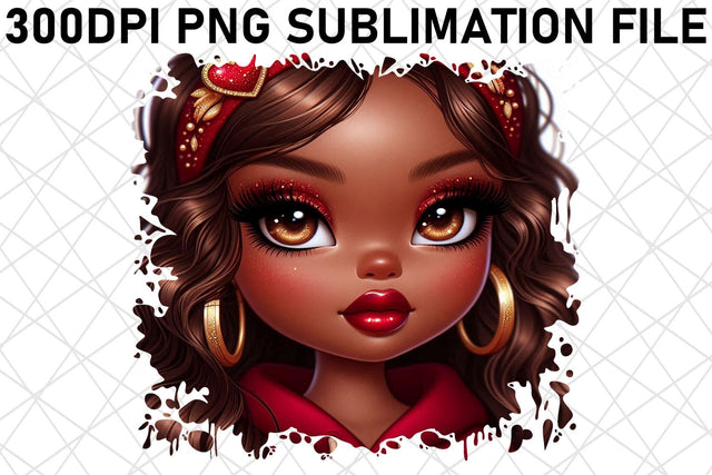 Stunning PNG files for baby blankets, cozy and stylish! , Love Girl Sublimation afrosvg 