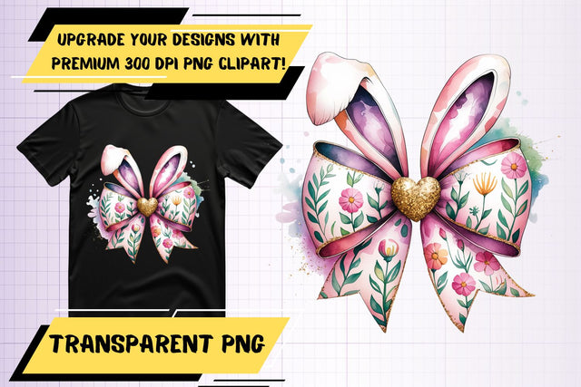 Stunning PNG files, perfect for sublimation needs , Easter Bow Sublimation HoodArtCraft 
