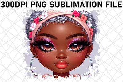 Stunning PNG images, ready for vibrant printing! , Love Girl Sublimation afrosvg 