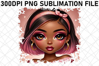 Stunning PNG templates for invitations, make your events special! , Love Girl Sublimation afrosvg 