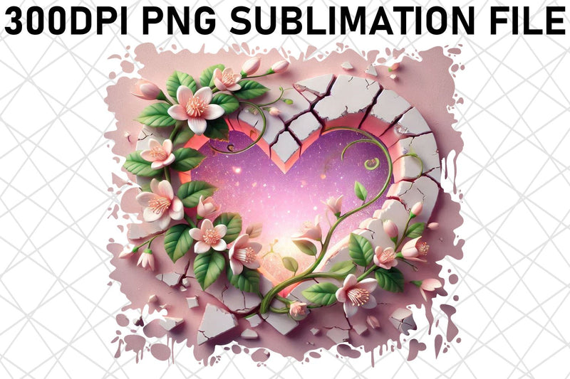 Stunning PNG templates for pet toys, make playtime fun! , 3D Heart Sublimation afrosvg 