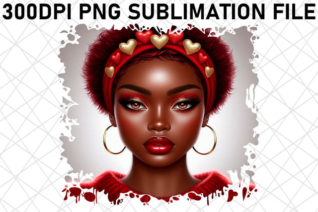 Stunning PNG templates for T-shirts, express yourself! , Love Girl Sublimation afrosvg 