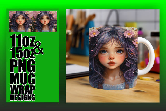 stunning PNG wraps for mugs! , Perfect for special moments, Fairy Sublimation HoodArtCraft 