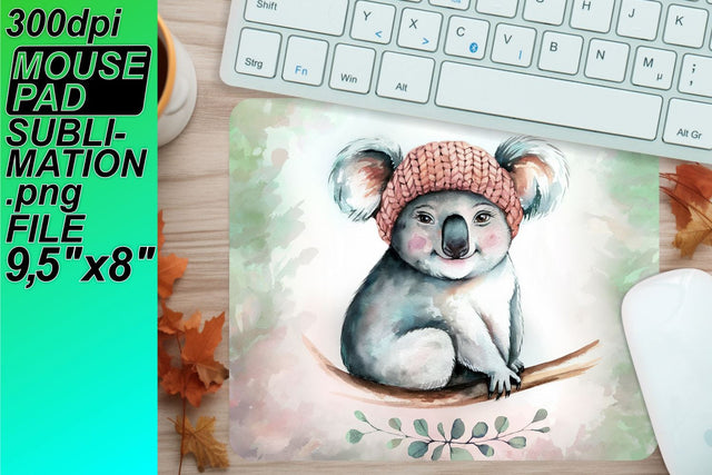 Stunning sublimation-ready mouse mats, craft your way! , Animals Sublimation HoodArtCraft 