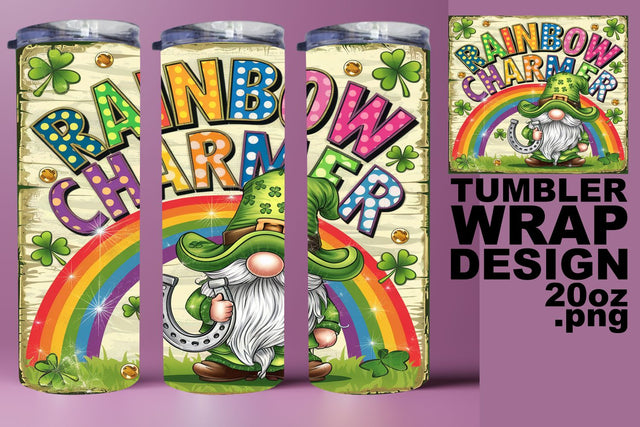 Stunning tumbler design, perfect for creative crafting! , St Patrick Sublimation HoodArtCraft 