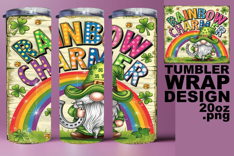 Stunning tumbler design, perfect for creative crafting! , St Patrick Sublimation HoodArtCraft 