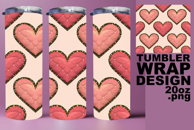 Stunning tumbler design, vibrant PNG for sublimation! , Heart Sublimation HoodArtCraft 