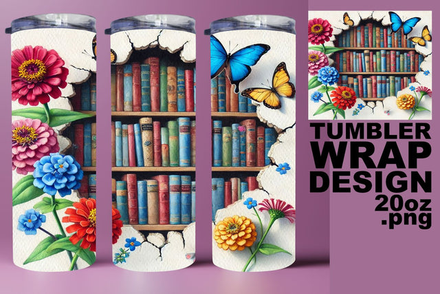 Stunning wrap, perfect for drinkware crafting! , Books Sublimation HoodArtCraft 