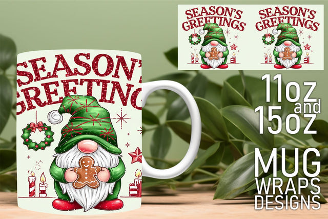 Stunning wraps for mugs, great for all crafting enthusiasts! , Gnomes Sublimation HoodArtCraft 