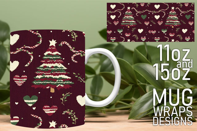 Stunning wraps for mugs, great for all crafting enthusiasts! , Holiday Sublimation HoodArtCraft 