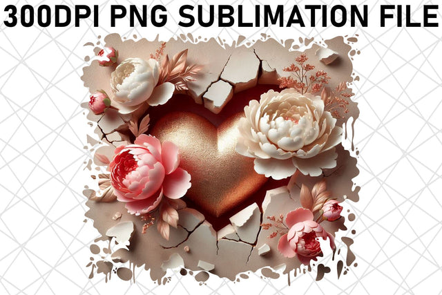style while you dig! , High-quality PNG prints for gardening gloves, 3D Heart Sublimation afrosvg 