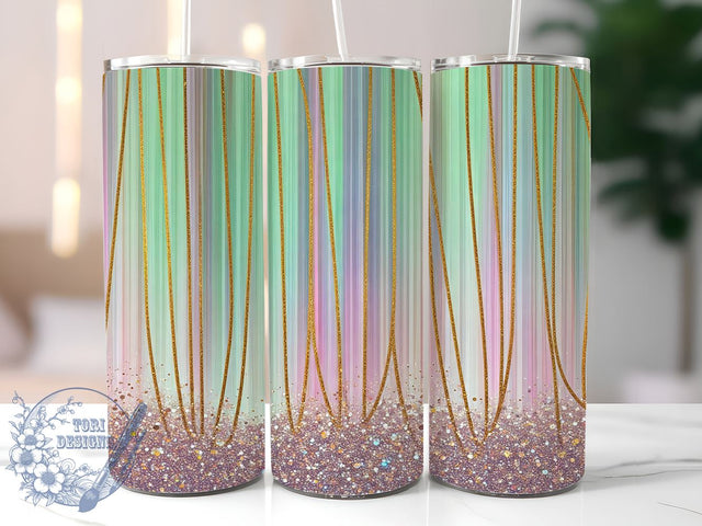 Stylish Agate Marble Tumbler, Agate Tumbler, Glitter Drinkware, Marble Design Cup, Sublimation Wrap, Trendy Tumbler, Stylish Glitter Cup, Unique Drinkware Sublimation ToriDesigns 