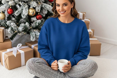Stylish blue sweatshirt mockup Mock Up Photo Designangry 
