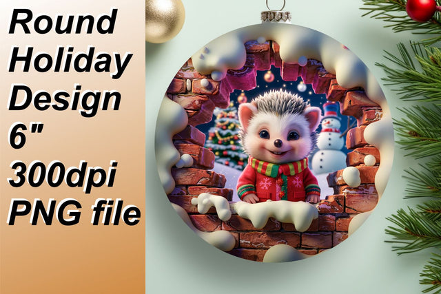 Stylish circle designs for captivating keychains, perfect for every event., Xmas Sublimation HoodArtCraft 