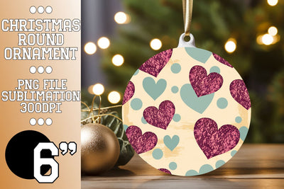 Stylish circle designs for charming keychain projects, ignite your crafting skills., Heart Sublimation HoodArtCraft 