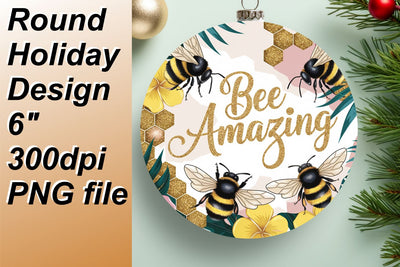 Stylish circle designs for keychains, perfect for personalizing gifts., Bee Sublimation HoodArtCraft 