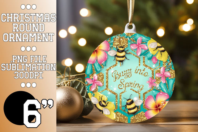 Stylish circle PNG files for delightful keychains, create with flair., Bee Sublimation HoodArtCraft 